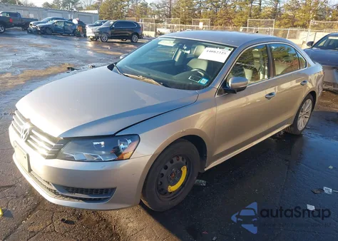2014 Volkswagen Passat 1.8T Wolfsburg Edition from USA, damaged, VIN 1VWAT7A30EC037324